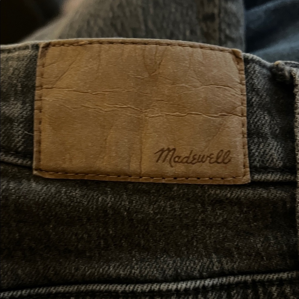 Madewell The Perfect Vintage Black Wash Straight Leg - Picture 4 of 4